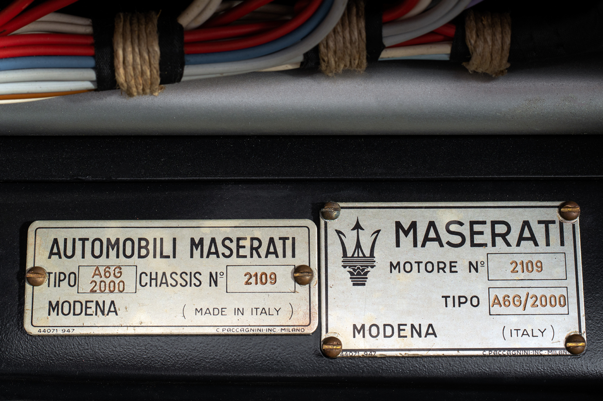 Open For Business Maserati A6gcs By Frua Classic And Sports Car 7643